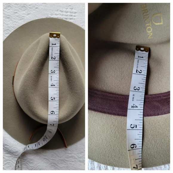 WESLEY PACKABLE UNISEX SUMMER FEDORA FLAT RIMMED HAT - LIGHT OLIVE BY BRIXTON - Picture 10 of 10